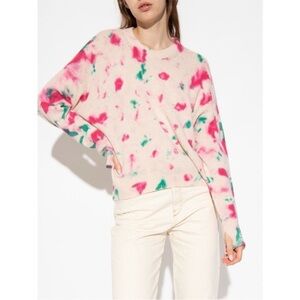 ZADIG & VOLTAIRE Markus Cashmere Sweater - Pink Tie Dye